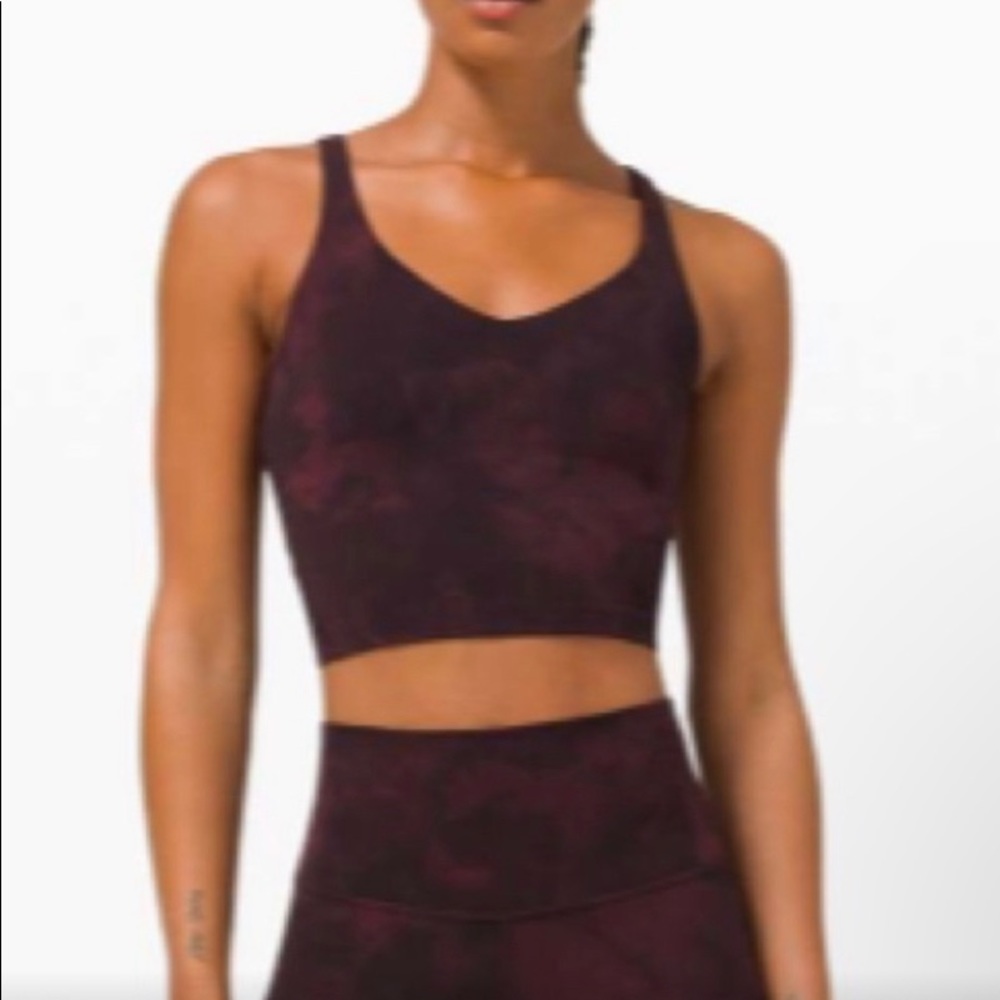 🆕 Lululemon Align Diamond Dye Tank • Cassis • 6